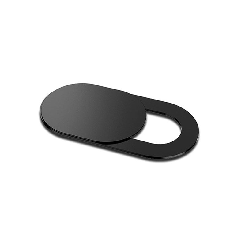 Webcam Cover 1PCS Black - Slim Design Fits Laptop Tablet Smartphone: Eco-Friendly Durable Slider Shutter - Easy Install Privacy Cover for Home Office Remote Work - Image 1