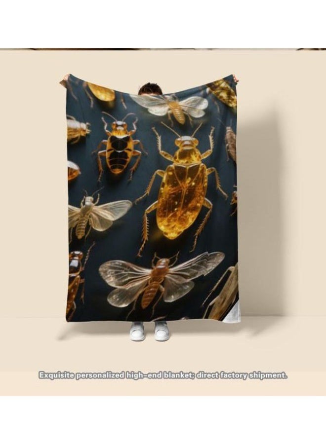 general Flannel thin blanket (warm and comfortable, suitable for sleep, gaming, dust removal and sandproof) 150cm*200cm - 939 - Image 3