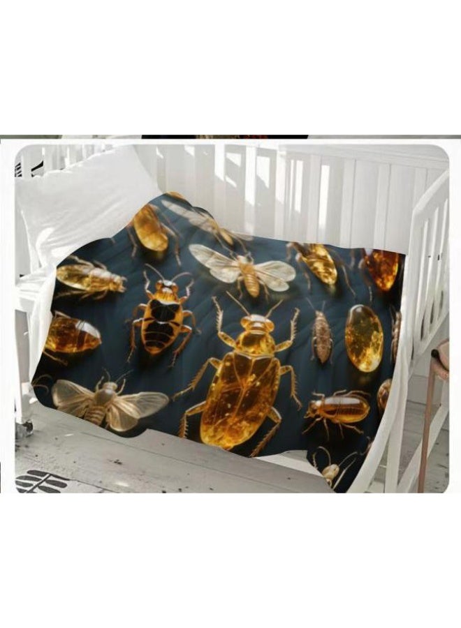 general Flannel thin blanket (warm and comfortable, suitable for sleep, gaming, dust removal and sandproof) 150cm*200cm - 939 - Image 1