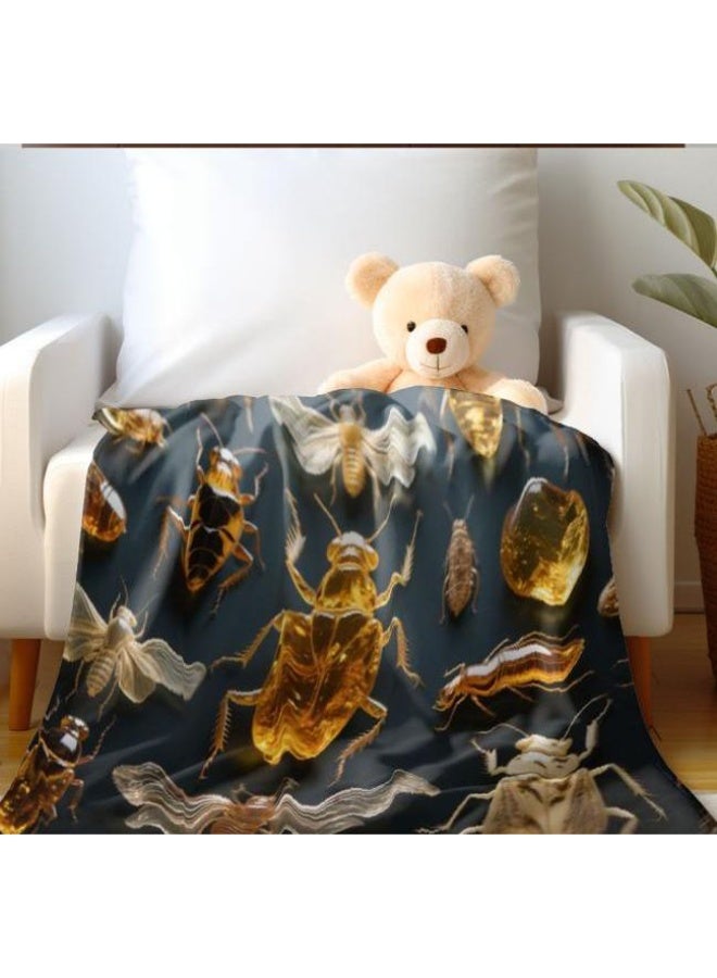 general Flannel thin blanket (warm and comfortable, suitable for sleep, gaming, dust removal and sandproof) 150cm*200cm - 939 - Image 4