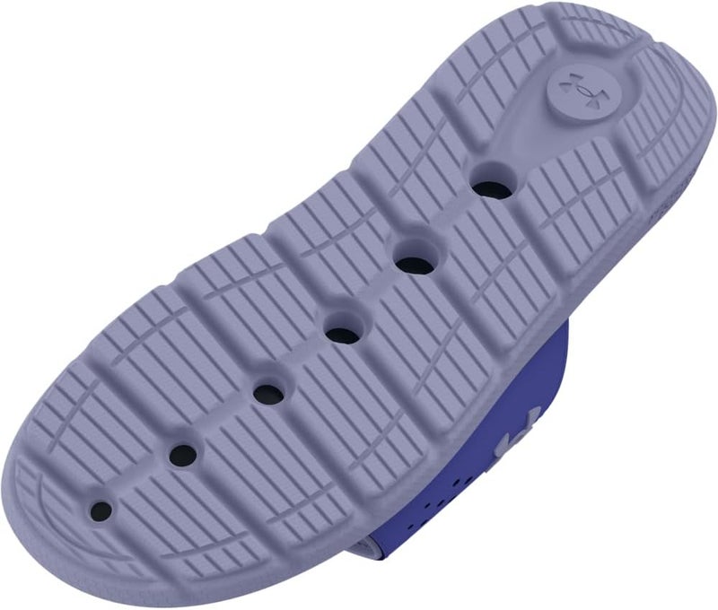 Under Armour Women's Ignite Pro Slide Sandal - Starlight/Celeste - Image 3