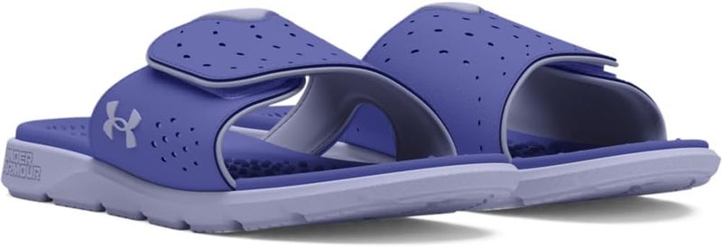 Under Armour Women's Ignite Pro Slide Sandal - Starlight/Celeste - Image 2