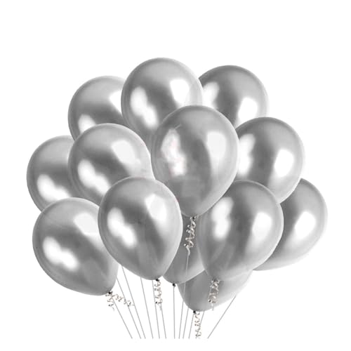 SOI Champagne Bottle Decoration | Champagne Bottles Balloons | Gold Silver Balloons For Decoration | White Silver Gold Balloon Garland Kit (Pack of - 46) - Image 4