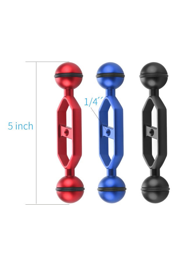 XINTE CNC Aluminum Alloy Diving Photography Fill Light Arm Accessories Ball Head Lamp Arm 5/7/9/11 Inch-Color:7-inch-Black  - Image 2
