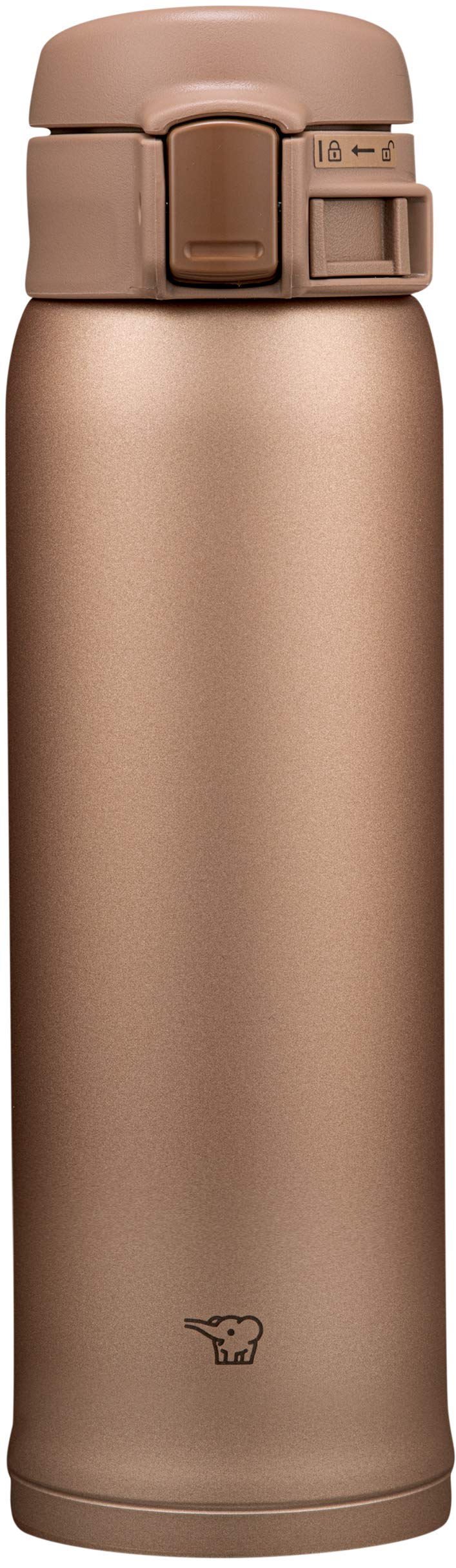Zojirushi SMSR48ENM Stainless Mug, 16-Ounce, Matte Gold - Image 1
