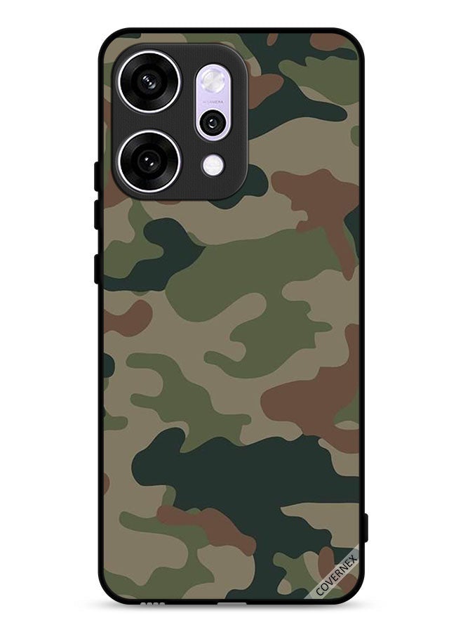 Covernex Oppo Reno14 Protective Case Cover Camouflage Pattern - Image 1