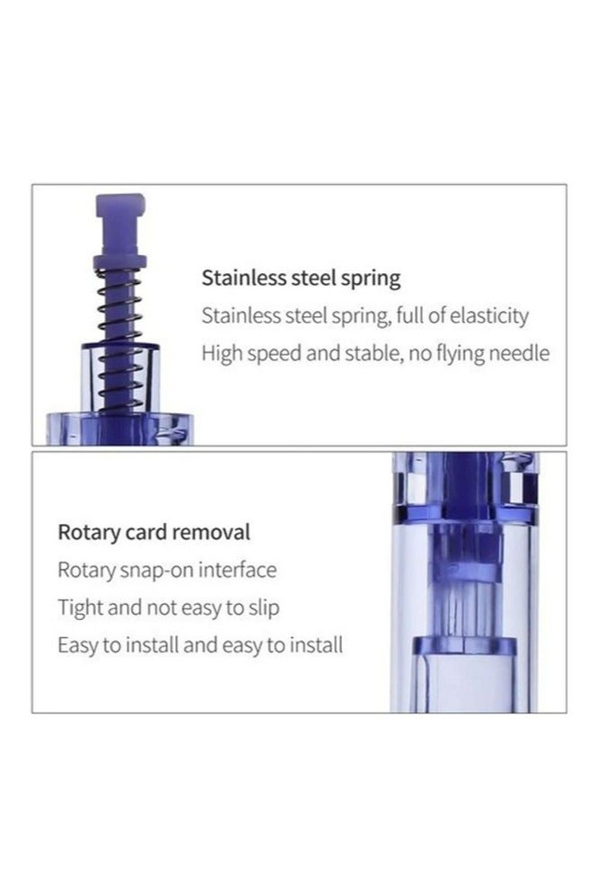 Dr pen Derma Ultima A1 Replaceable Cartridges 12Pins 25 Pcs Needle 8cm - Image 3