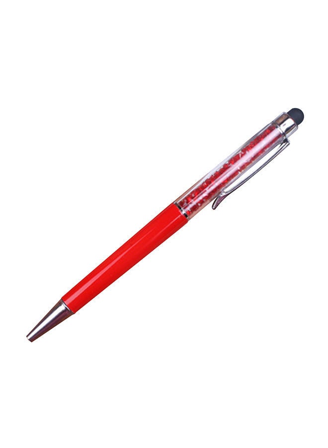 NIBEMINENT Dual Purpose Ballpoint Pen With Stylus Red