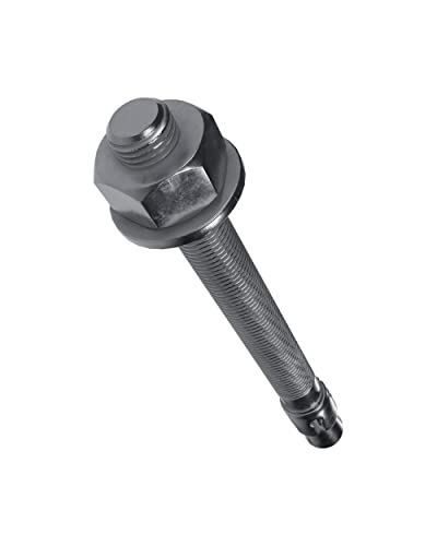 Hillman 371958 Wedge Anchor, 3/4 X 5-1/2-Inch, 10-Pack , Zinc - Image 1