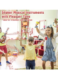 Generic 12PCS Musical Instruments Set: Hand Bells, Wrist Bands, Egg Shakers and Jingle Bells for Kids' Parties and Band Activities  - Image 3