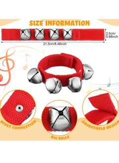 Generic 12PCS Musical Instruments Set: Hand Bells, Wrist Bands, Egg Shakers and Jingle Bells for Kids' Parties and Band Activities  - Image 4