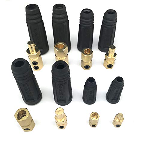 KINGQ Welding Cable Quick Connector Pair DINSE-Style 300Amp-400Amp (#1-2/0) 50-70 SQ-MM 2-set - Image 4