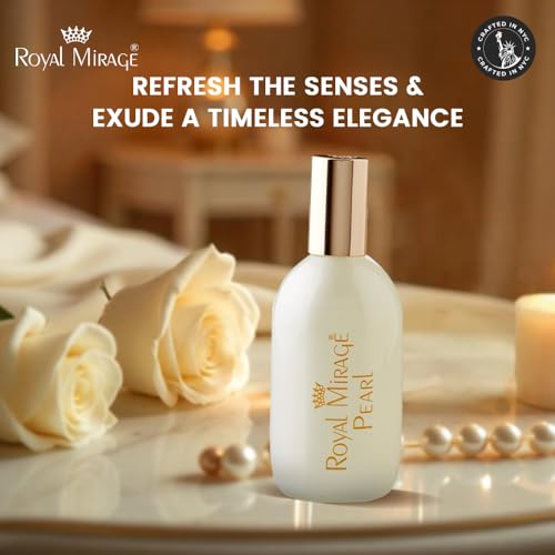 Royal Mirage Pearl Eau de Cologne | Long-Lasting Perfume for Women | Fresh & Elegant Fragrance | Bergamot, Honey & Sandalwood Notes | Versatile Everyday Wear | Gift for Woman | 120ml - Image 3