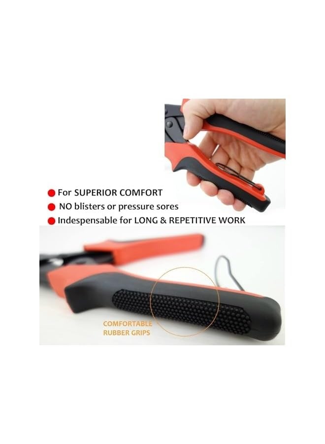 PROMASS Puncher Tool Drift Punches Leather Hole Punch for Belt, Watch Bands, Saddles, Straps and More, Professional Leather & Fabric Hole Puncher for Crafts & DIY, Belt Hole Puncher, Punch Plier  - Image 4