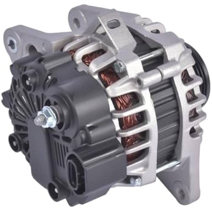 TEKKOAUTO Alternator Replacement for Hyundai Accent 2010-2011 Kia Rio Rio5 2010-2012 L4 1.6L 90A 12V CW 4-Groove 3730026100 3730023700 - Image 5