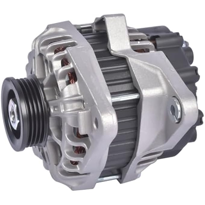 TEKKOAUTO Alternator Replacement for Hyundai Accent 2010-2011 Kia Rio Rio5 2010-2012 L4 1.6L 90A 12V CW 4-Groove 3730026100 3730023700 - Image 3