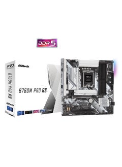ASRock ASRock B760M Pro RS, Micro ATX, LGA1700, DDR5, Supports 14th, 13th & 12th Intel Core Processors 