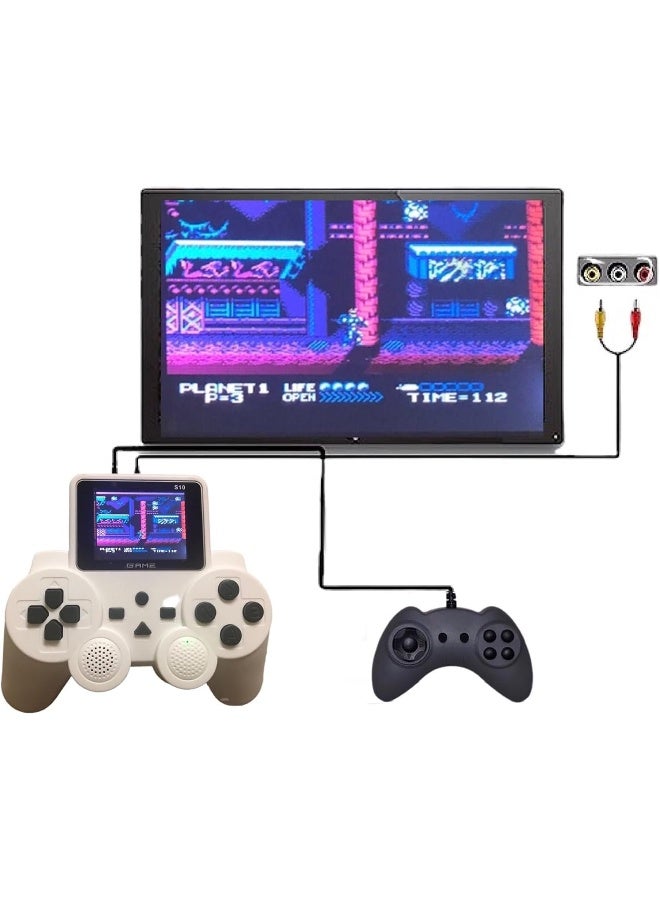 ECVV 520 in 1 Classic Games 2player Controller Gamepad|ORIGINAL|,TV output supported,Review Childhood Memories,High definition color screen,Rechargeable 1020mAh battery Capacity 6-7 hours - Image 2