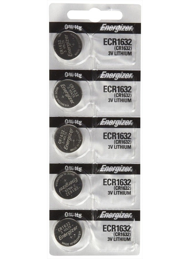 Energizer بطارية ليثيوم CR1632 3 فولت، عبوة من 10 قطع (عبوتين من 5 قطع) - Image 1