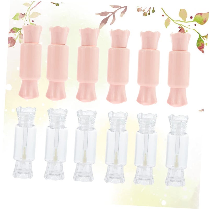 12pcs Handmade Lip Gloss Tube Lip Containers More Portable Lightweight Design for Travel - Image 4
