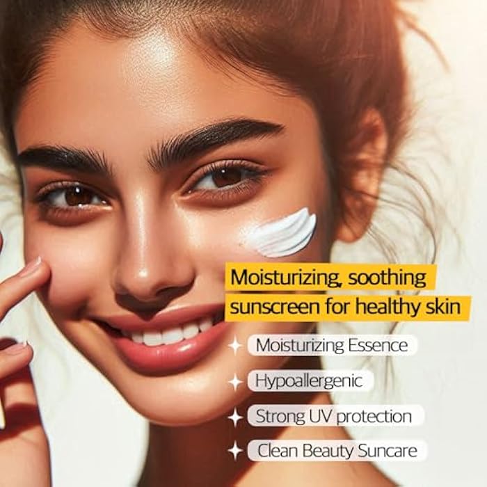 Fabyou Aqua Relaxing Sun Cream SPF50+ PA++++ 50ml - Korean Skincare for UV Protection with a No White Cast, Lightweight & Non-Greasy, Moisturizing Sunscreen - Image 4