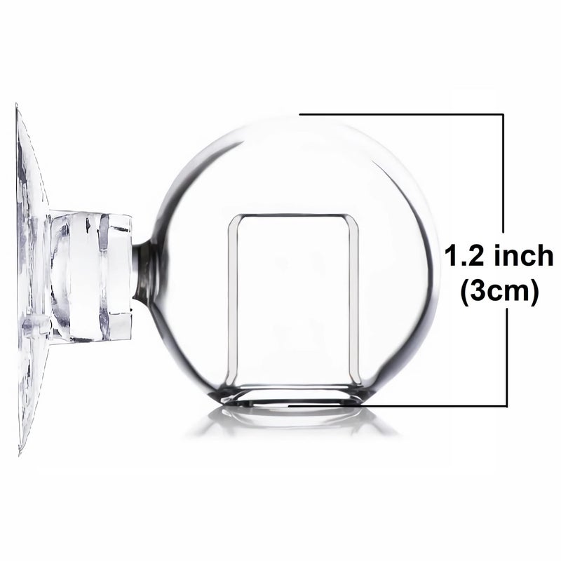 JARDLI Glass CO2 Drop Checker â€“ CO2 Monitor Kit for Aquarium Planted Tank CO2 System (Drop Checker with Solution) - Image 2