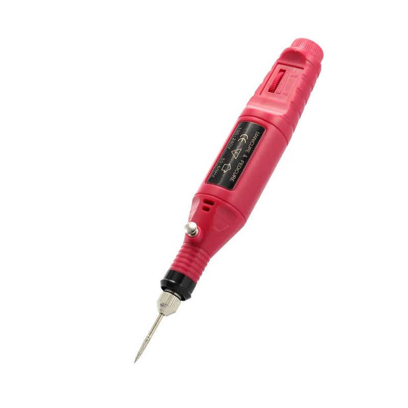 Generic TM Mini Electric Grinder Drill Tool Nail Gel Polish Removing Drill Manicure Machine Grinding Rotary Tool Kit For Milling Trimming Polishing Engraving - Eu  - Image 3