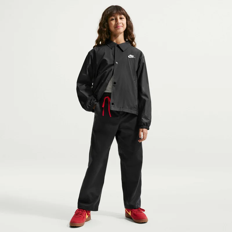 Nike Black Kids' Sportswear Club Repel Coaches' Jacket  | Best Price UAE
