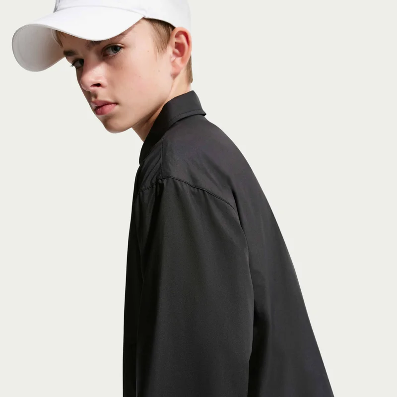 Nike Black Kids' Sportswear Club Repel Coaches' Jacket  | Best Price UAE