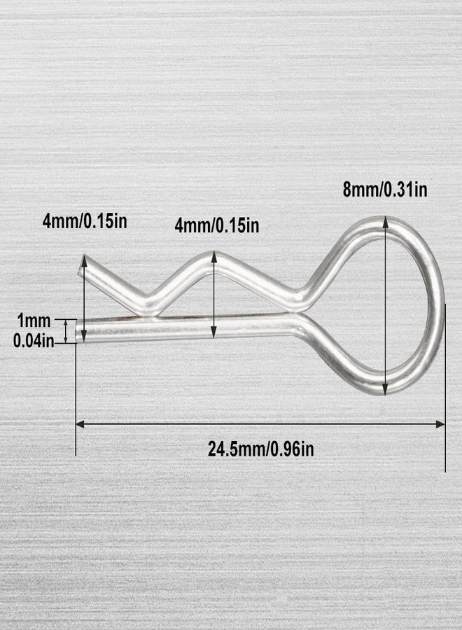 GLOBACT 100Pcs Universal RC Body Clips Pins for All 1/8 1/10 1/12 Scale Redcat HPI Himoto HSP Exceed RC Car Parts Truck Buggy Shell Replacement - Image 3