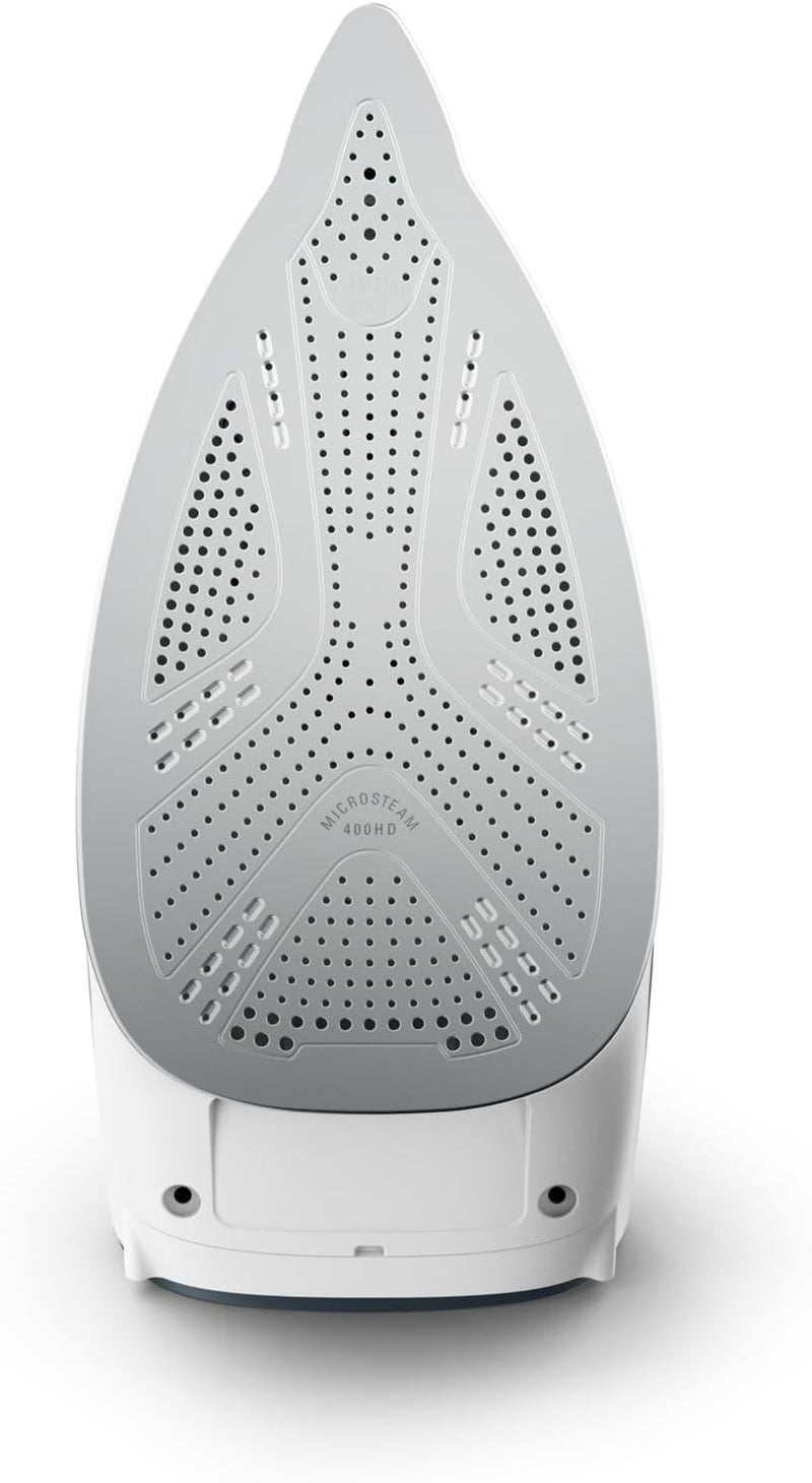 Rowenta مكواة بخار للملابس، قاعدة فولاذية مقاومة للصدأ، 400 فتحة بخار دقيقة، مكواة بخار قوية، خفيفة الوزن، مضادة للتسرب، 1725 واط - Image 2