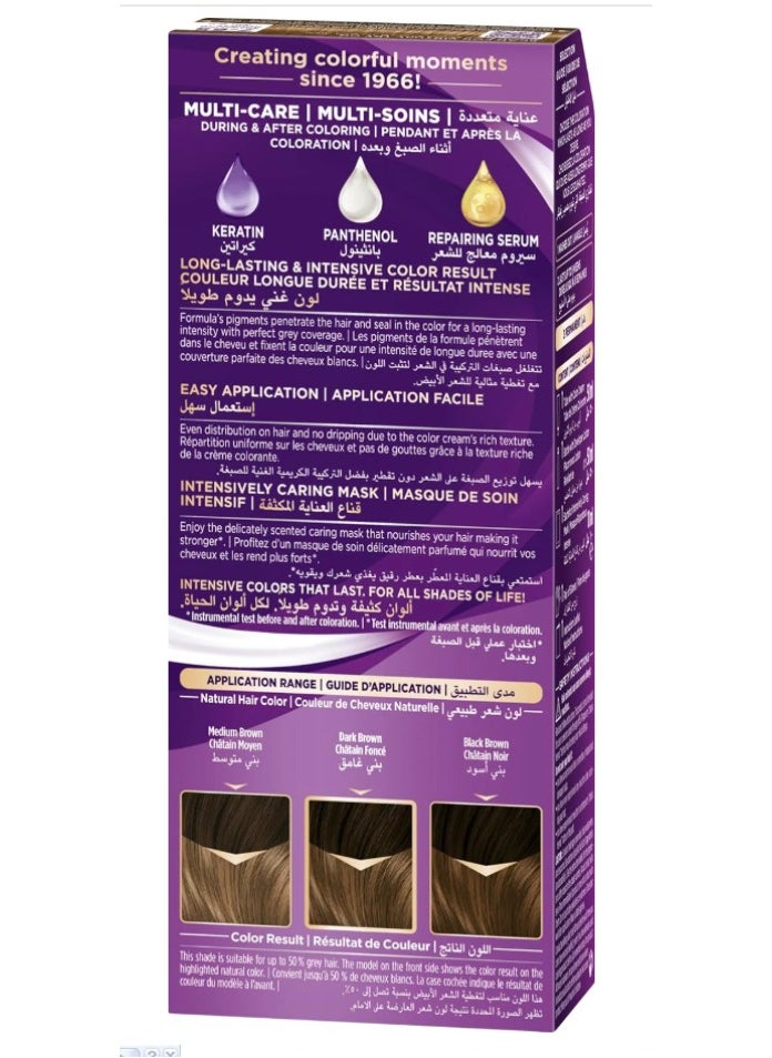 PALETTE ICC Hair Color 7.65 Sparkling Nougat - Permanent Cream - (50ml)