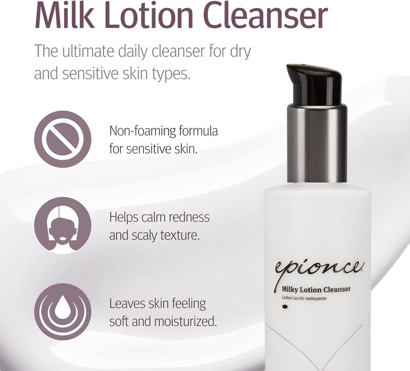 Epionce Milky Lotion Cleanser for Dry/Sensitive to Normal Skin - 170ml - Image 2