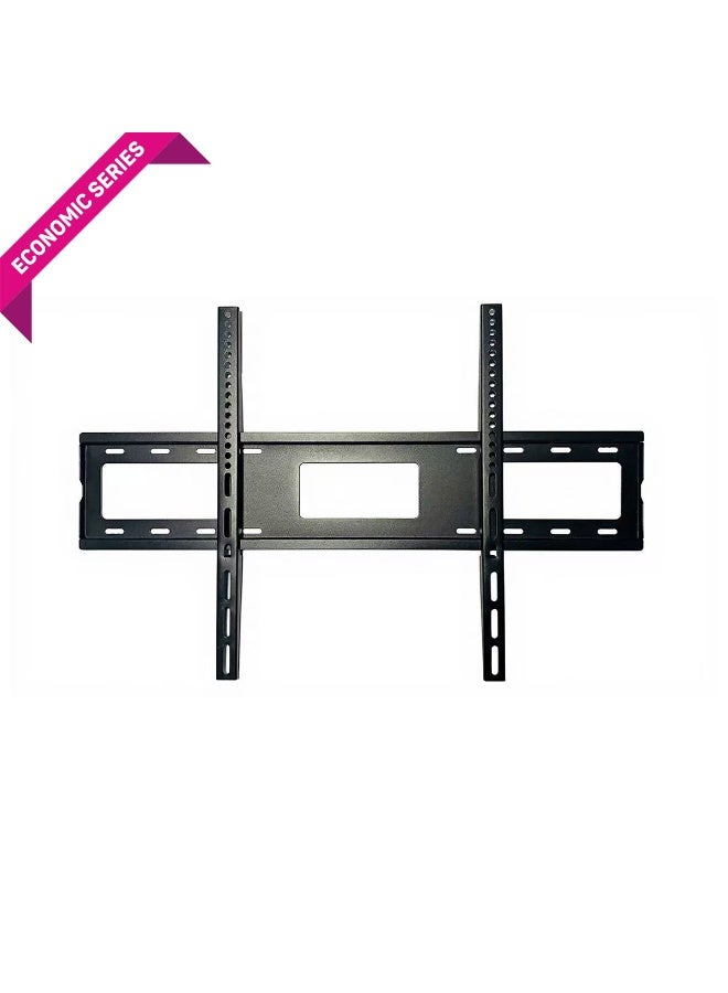 Prime Star PM 106FW Fixed TV Wall Mount Bracket for 55–120 inch LED/LCD/OLED/Curved TVs, Heavy-Duty Slim Low Profile, Matte Black, Supports Up to 100kg, Max VESA 800x600mm