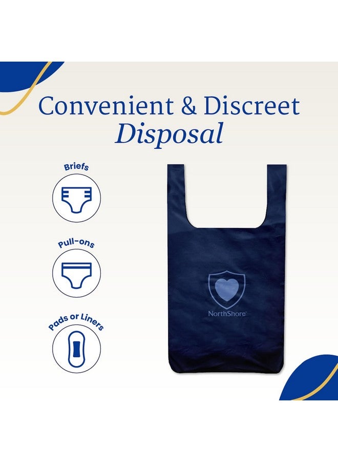 NorthShore DiscreetShield Disposal Bags, Pack/25 - Image 4