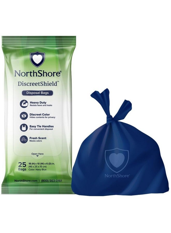 NorthShore DiscreetShield Disposal Bags, Pack/25 - Image 1