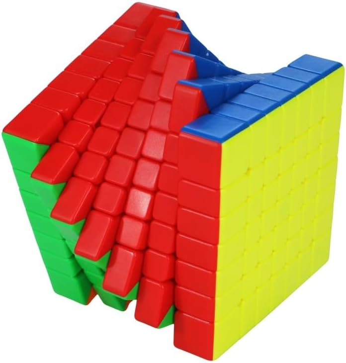 CuberSpeed مكعب كيوبرسبيد مويو ميلونغ 7x7 V2 مغناطيسي 7x7x7 مكعب سرعة مغناطيسي MFJS مي لونغ 7x7 V2 M بدون ملصقات مكعب سرعة - Image 4