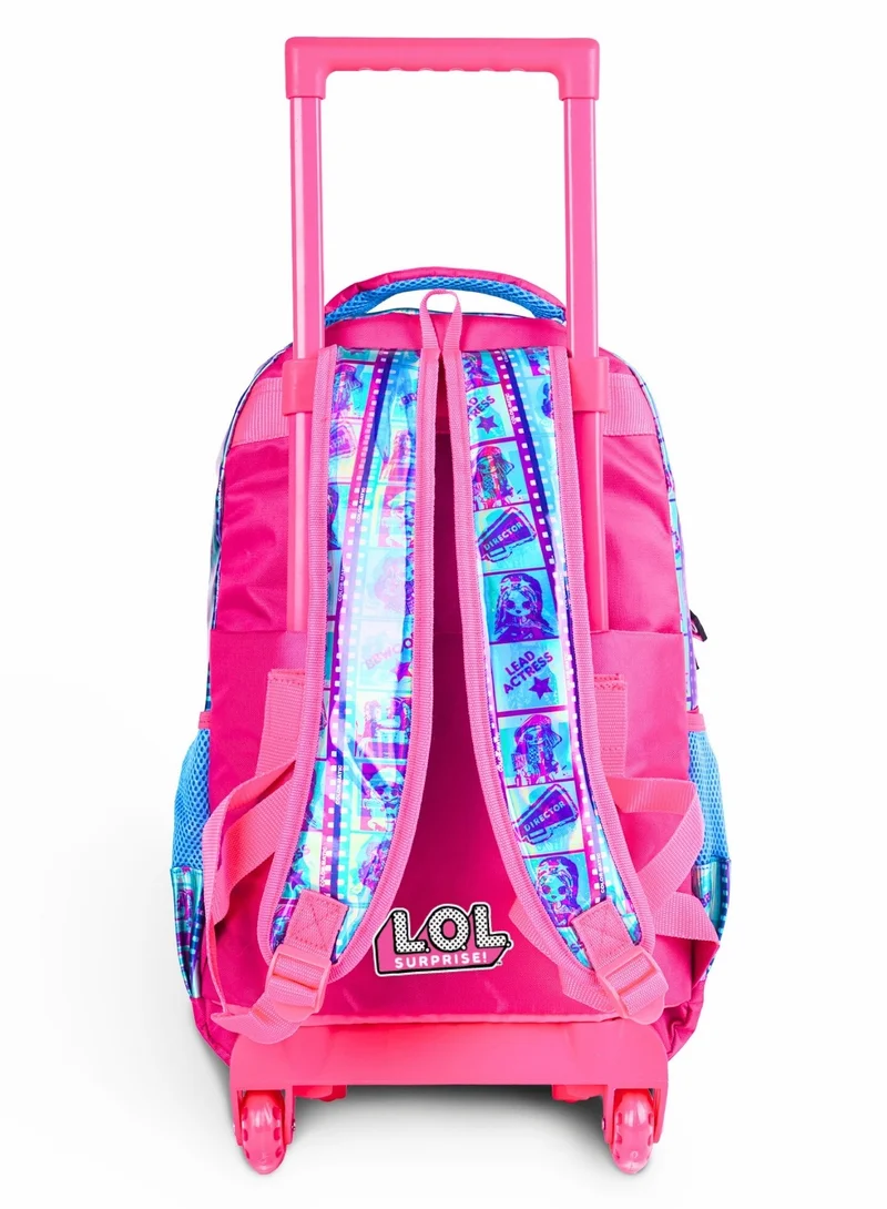 MGA MGA LOL Omg Lights Camera Fashion Trolley Bag 18 inches