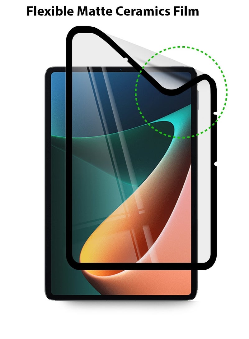 Techie Xiaomi Pad 5 / 5 Pro 11 inch 2021 9D Matte Ceramic Film Screen Protector - Premium Anti-Fingerprint Shield, Smooth Touch, Bubble-Free Installation  - Image 4