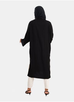 Clue Shirt Dress with Side Trico  - Image 3