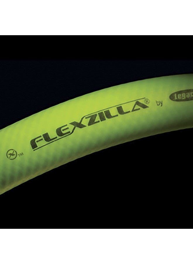 Flexzilla Flexzilla Pro Air Hose with ColorConnex Industrial Type D Coupler and Plug, 1/4 in. x 25 ft. - HFZP1425YW2-D - Image 5