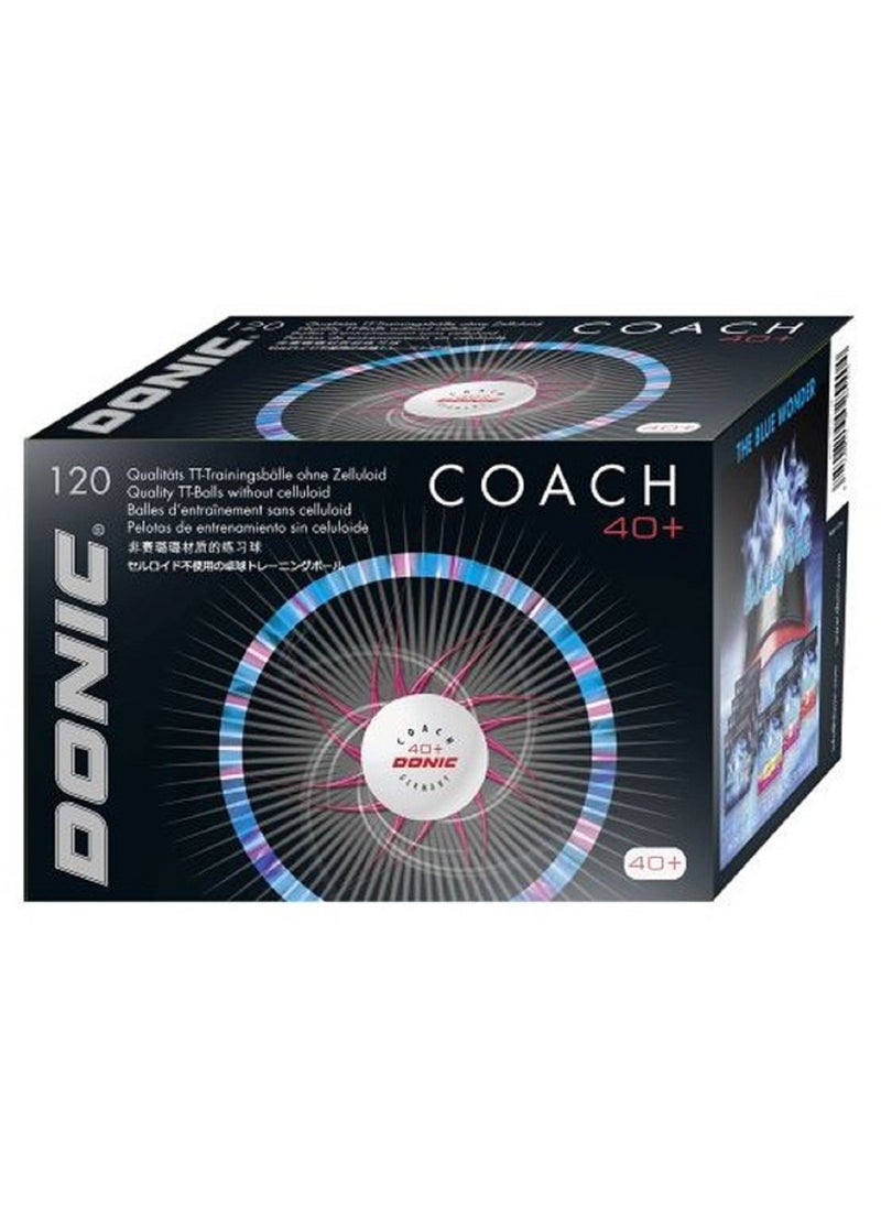 donic Pack Of 120 Table Tennis Coach Ball 