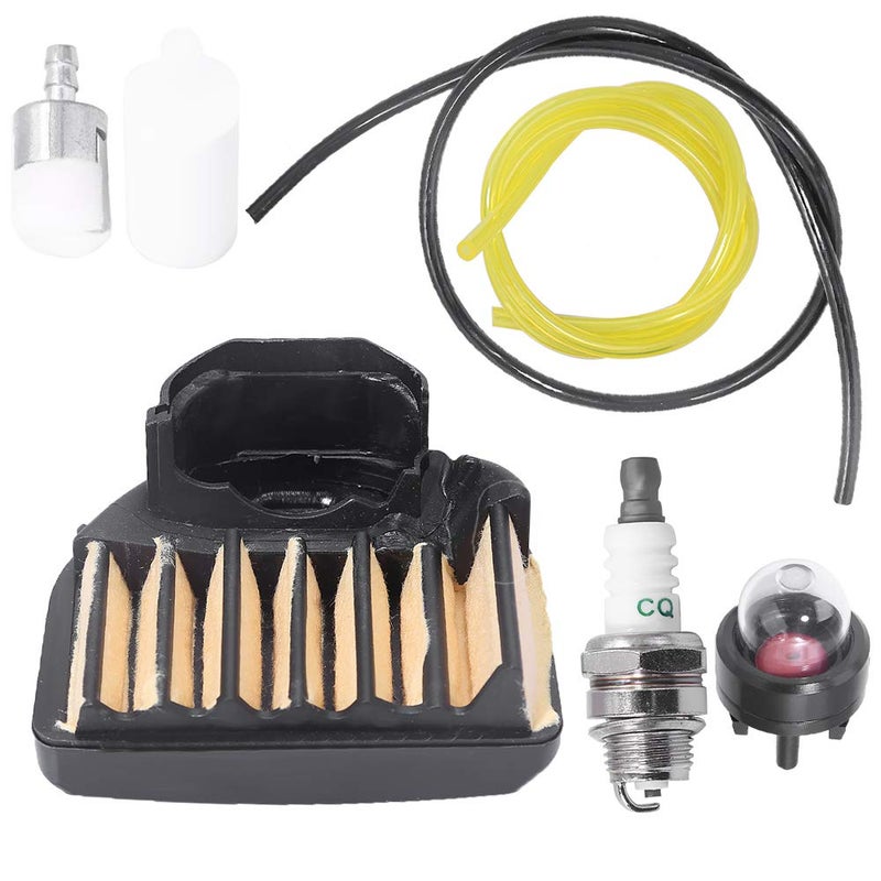 Anxingo 455 Air Filter Fuel Line Repalcement for Husqvarna 455 455E 460 Rancher 455E 461 CS2255 Chainsaw Parts with Spark Plug Primer Bulb Tune Up Kit, Replace 537255701 537255702 - Image 1