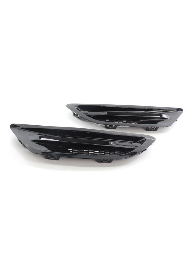 Loquat Pair Of Replacement M5 Side Lamp Grill For BMW 5 Series - Image 4