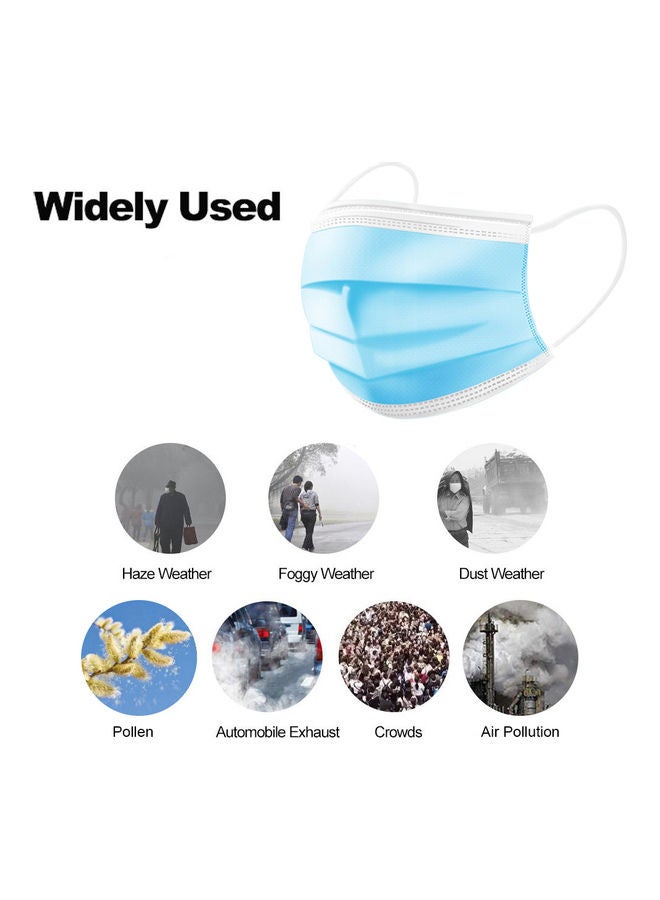 NIBEMINENT 50-Piece 3-Layer Disposable Mask - Image 2