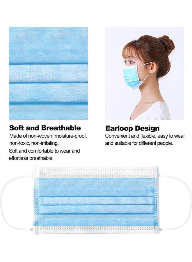 NIBEMINENT 50-Piece 3-Layer Disposable Mask - Image 5