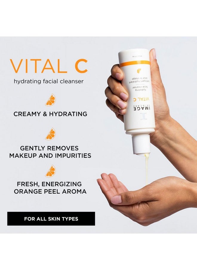 IMAGE SKINCARE IMAGE Skincare, VITAL C Hydrating Facial Cleanser, Gentle Face Wash with Vitamin C, E and A, 6 fl oz  - Image 2