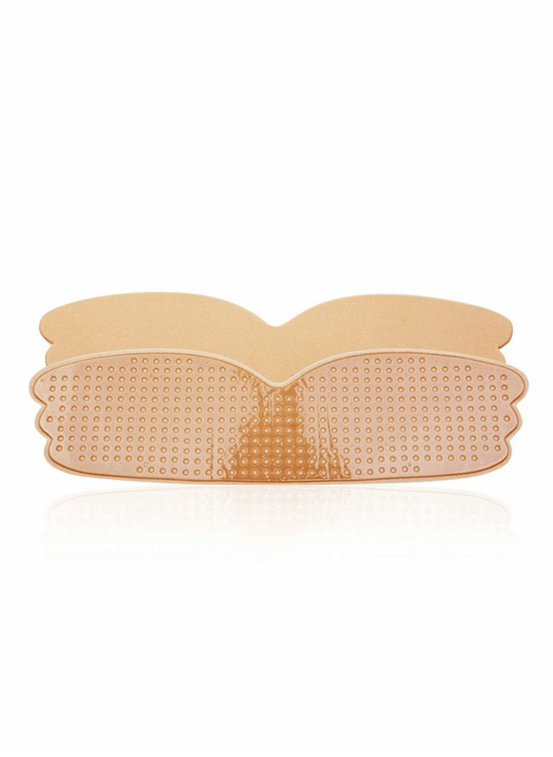 SYOSI 2pcs Sticky Push Up Bra, Adhesive Bra for Women with Small and Large Breast, Cup A-E, Strapless Breast Petals Silicone for Backless Dress  - Image 1