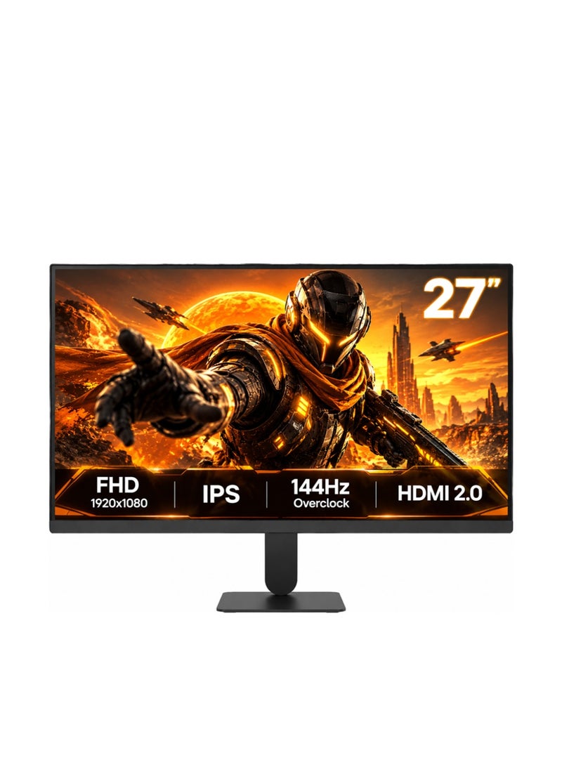 عرب جيمرز حزمة كمبيوتر ألعاب متكاملة: انتل كور i5-12400F، انفيديا RTX 5060 Ti 8 جيجابايت، 16 جيجابايت رام، 1 تيرابايت NVMe SSD، شاشة 27 بوصة FHD، ملحقات، ويندوز 11 برو - أسود - Image 3