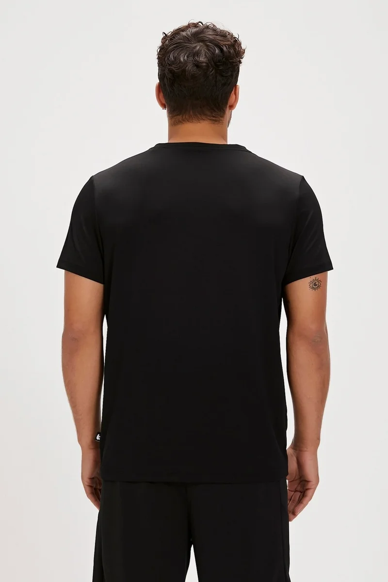 Bad Bear Jesse Black Printed Men's T-Shirt